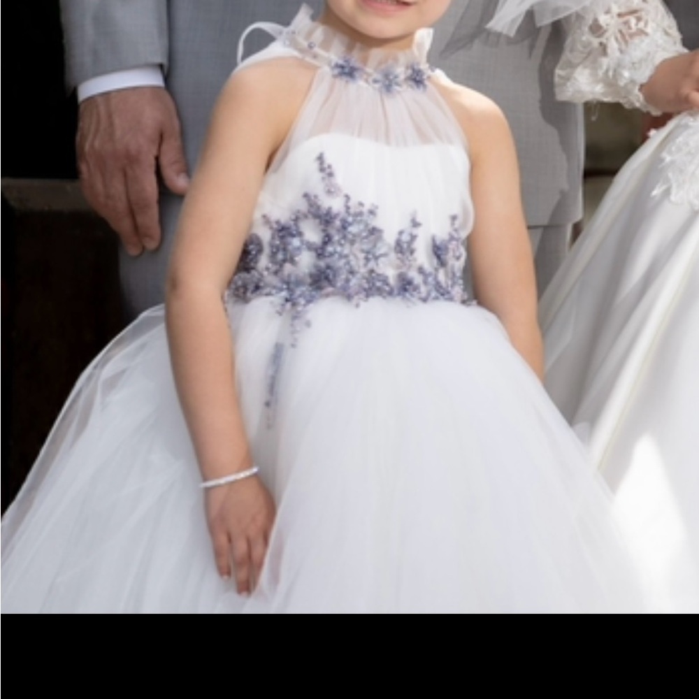 Girls custom made dress